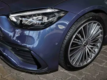 MERCEDES-BENZ C 180 T AMG PANO TOTWINKEL DISTRONIC MEMORY 19