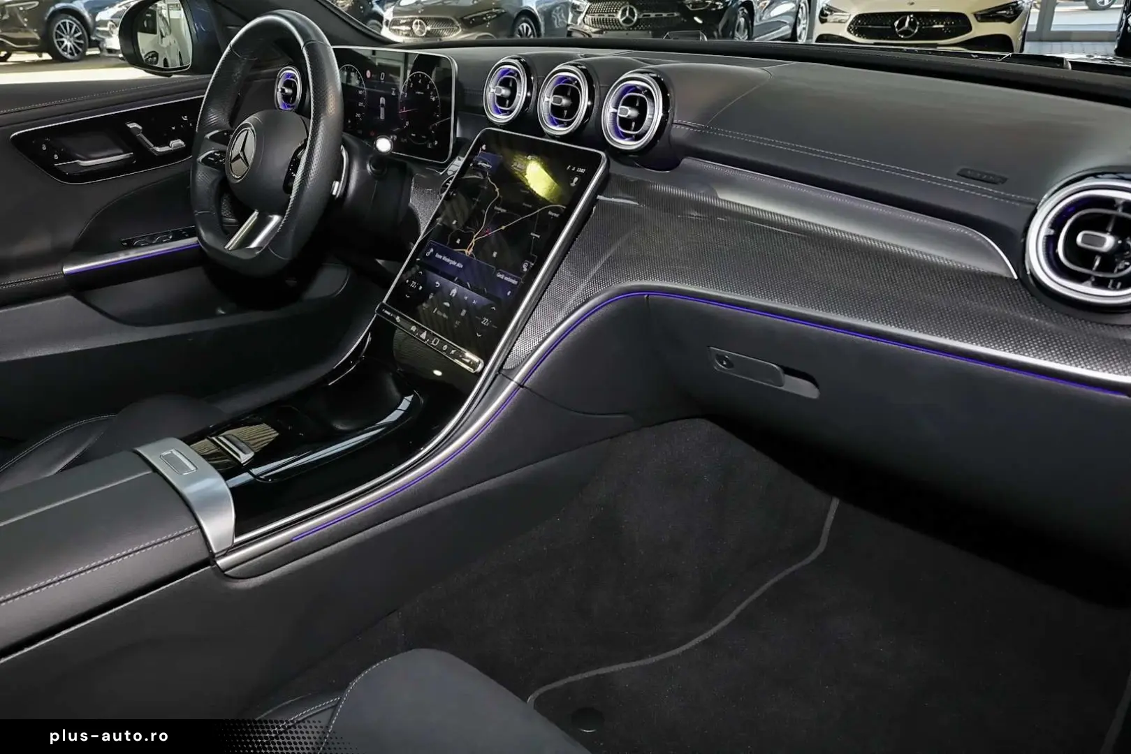 MERCEDES-BENZ C 180 T AMG PANO TOTWINKEL DISTRONIC MEMORY 19