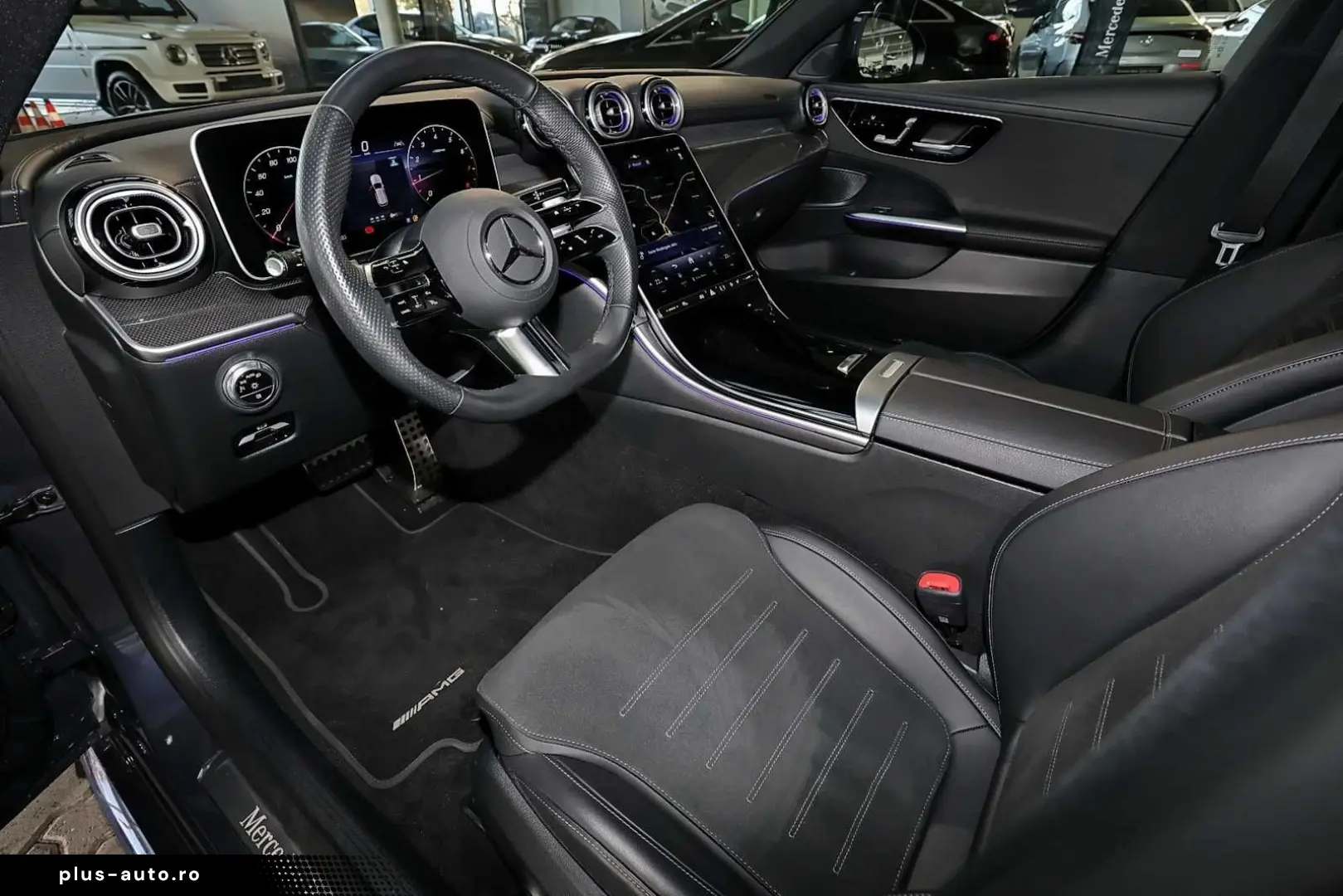 MERCEDES-BENZ C 180 T AMG PANO TOTWINKEL DISTRONIC MEMORY 19