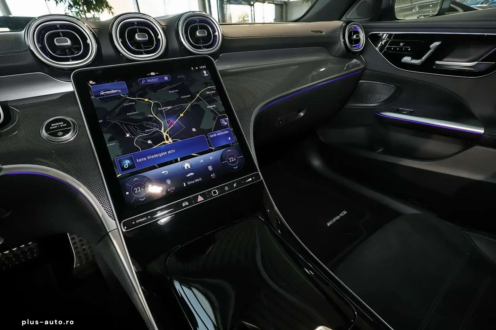 MERCEDES-BENZ C 180 T AMG PANO TOTWINKEL DISTRONIC MEMORY 19