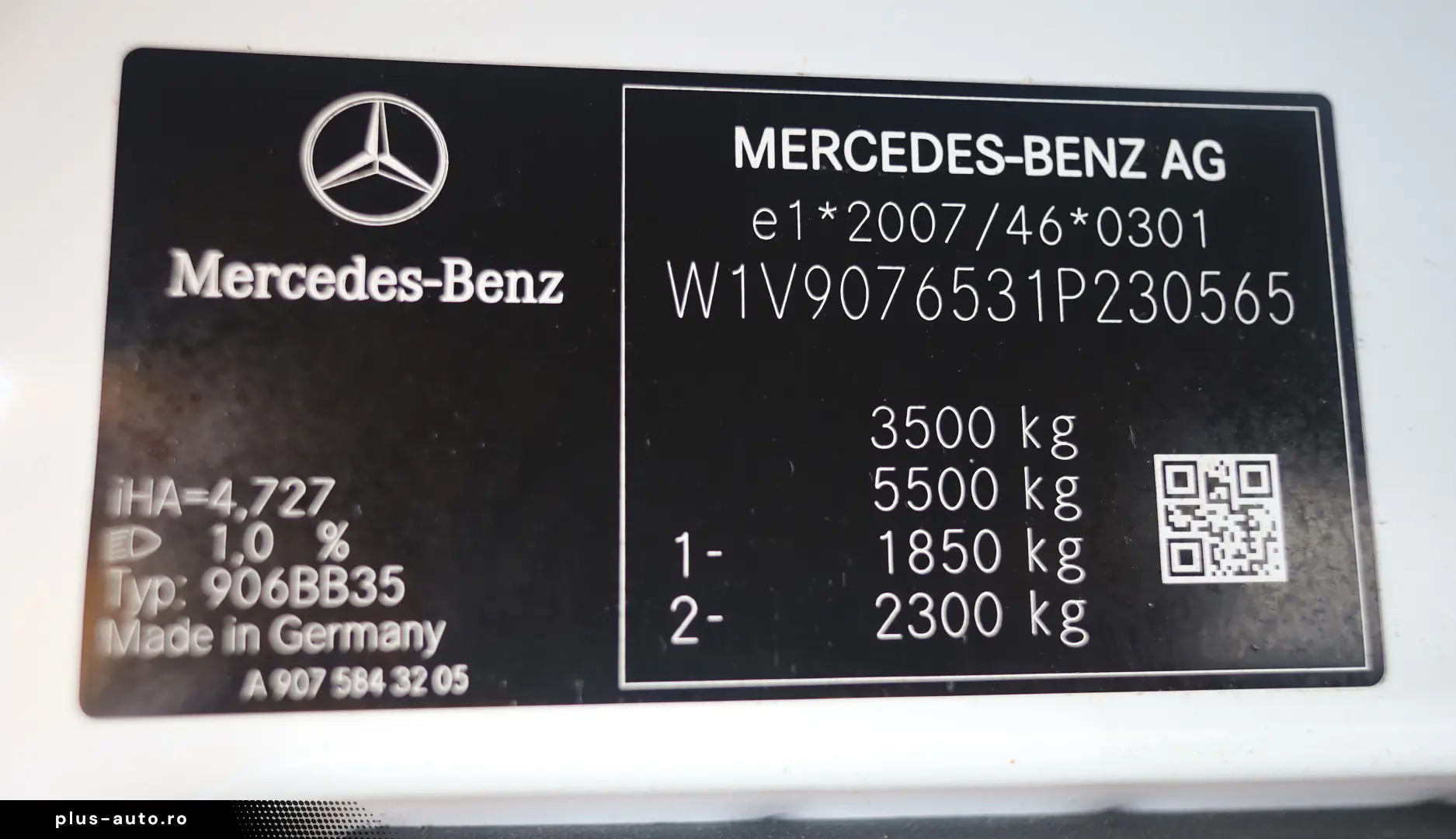 Mercedes-Benz Sprinter L2H2 2.2D 143CP - Axa Dubla