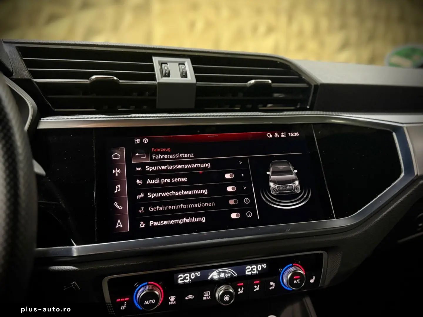 AUDI Q3 Sportback 45 TFSIe S-LINE LED LEDER 1.HAND