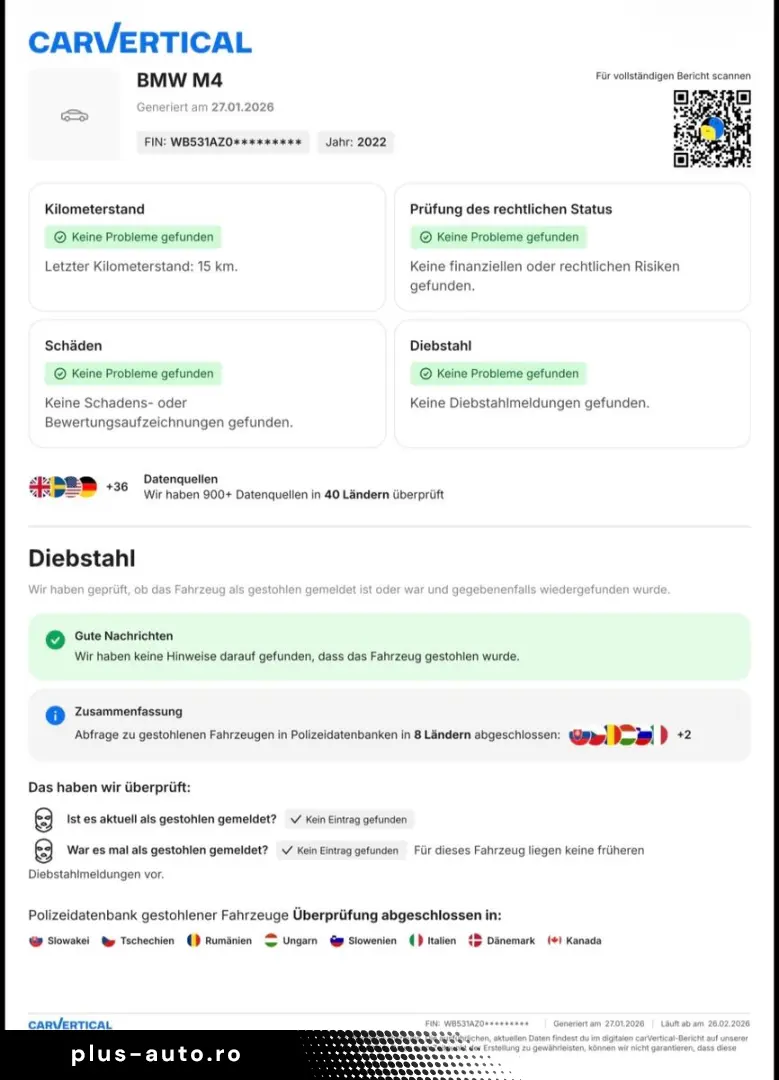 BMW M4 Coupe Competition SCHALE-CARBON CARBON DACH