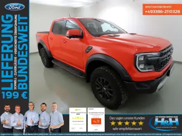 FORD Ranger 3.0 Aut Raptor e-4WD AHK ParkAss Matrix
