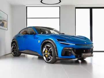 FERRARI Purosangue V12 DCT - Blu Corsa  Visual Carbon