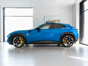 FERRARI Purosangue V12 DCT - Blu Corsa  Visual Carbon