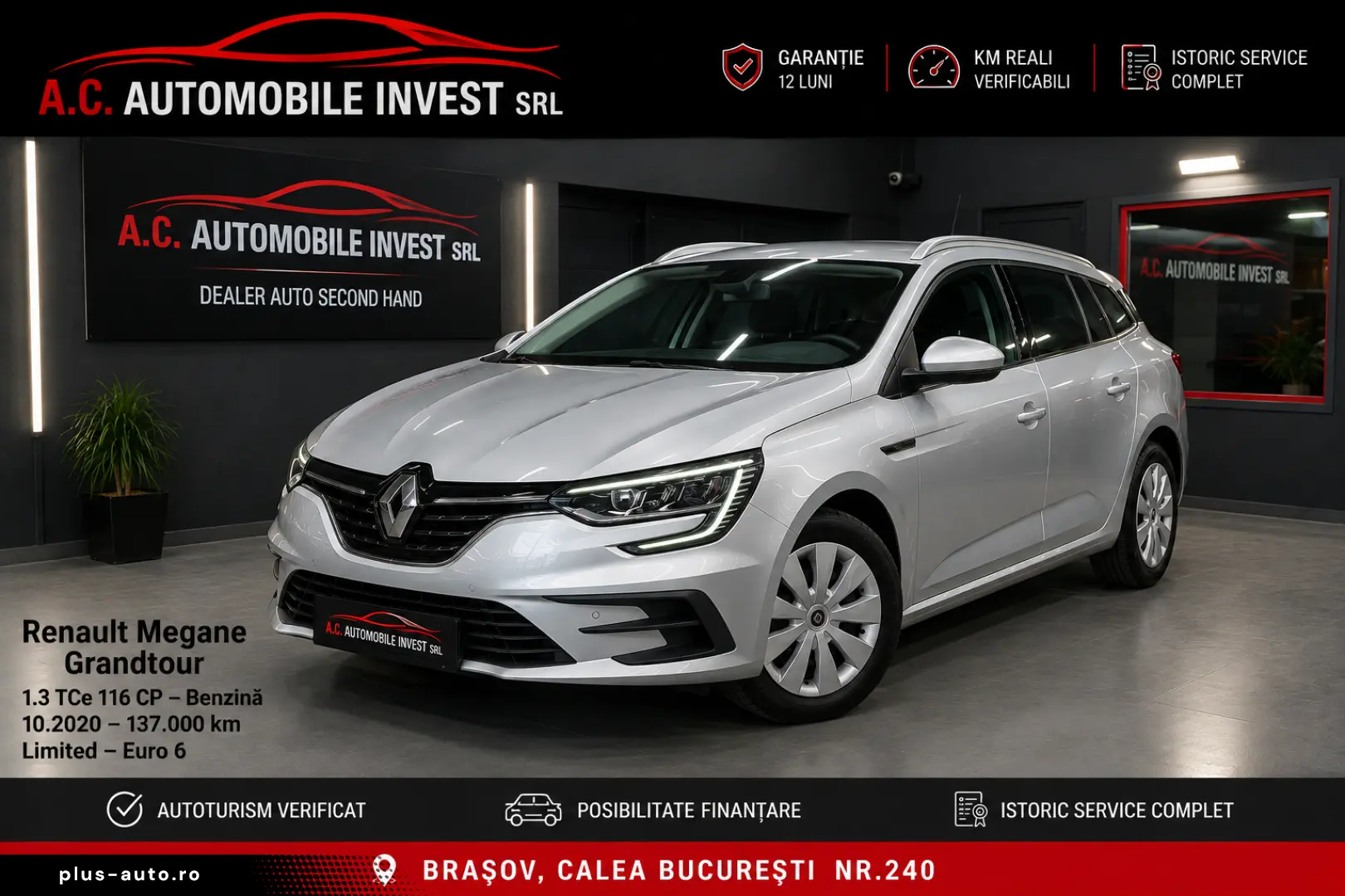 Renault Megane FACELIFT 2021 137.KM • LED  Nav Garanție RAR