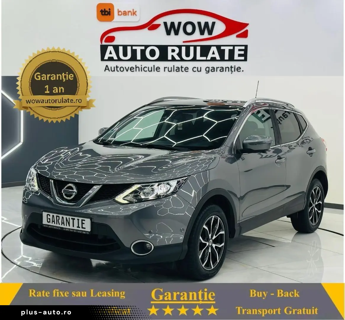 NISSAN Qashqai 2015 1.5D E6 Garantie 12  Luni Rate Avans 0 D