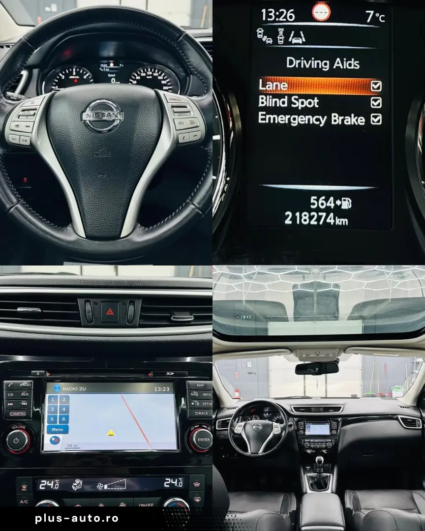 NISSAN Qashqai 2015 1.5D E6 Garantie 12  Luni Rate Avans 0 D