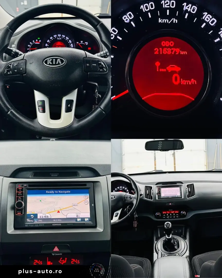 KIA SPORTAGE 2012 1.7D E5 Garantie 12  Luni Rate Avans 0 Dao