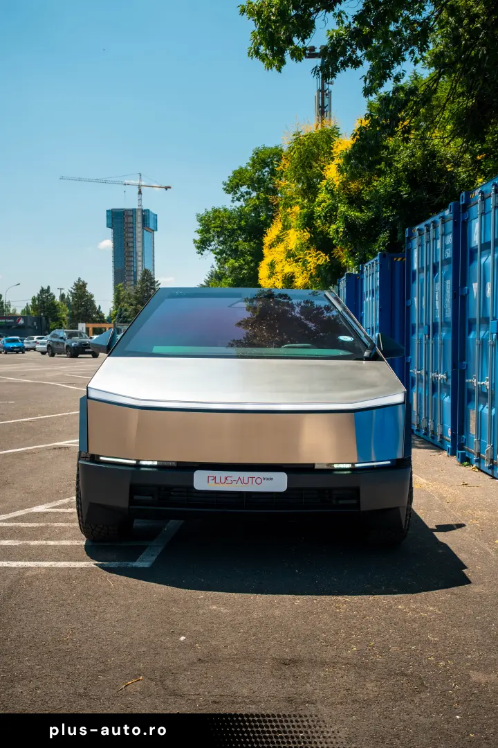 TESLA CYBERTRUCK - Este In Romania  diponibil imediat