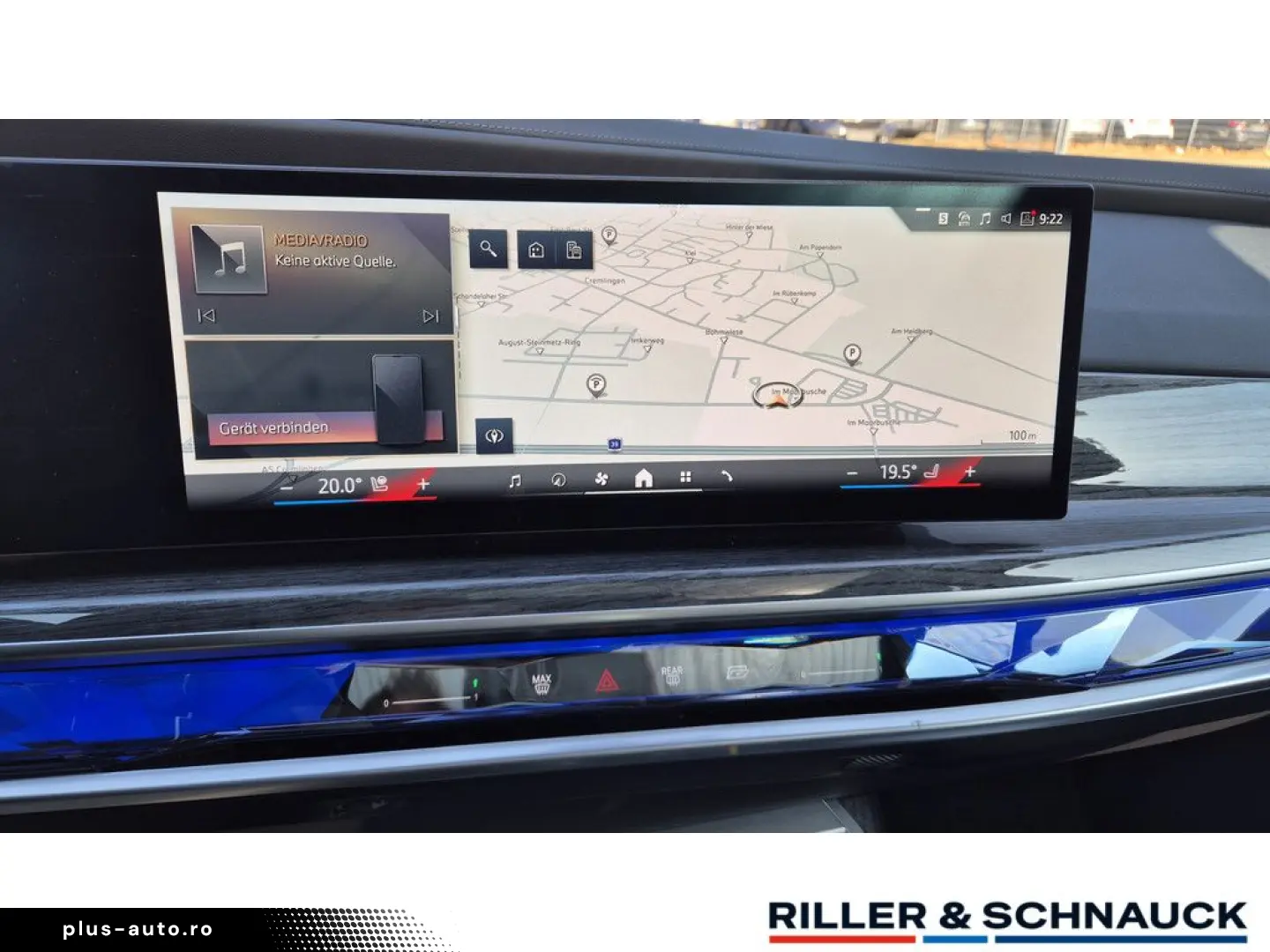 BMW 740d xDrive M Sport TV LOUNGE SEATING AHK 21ZOLL