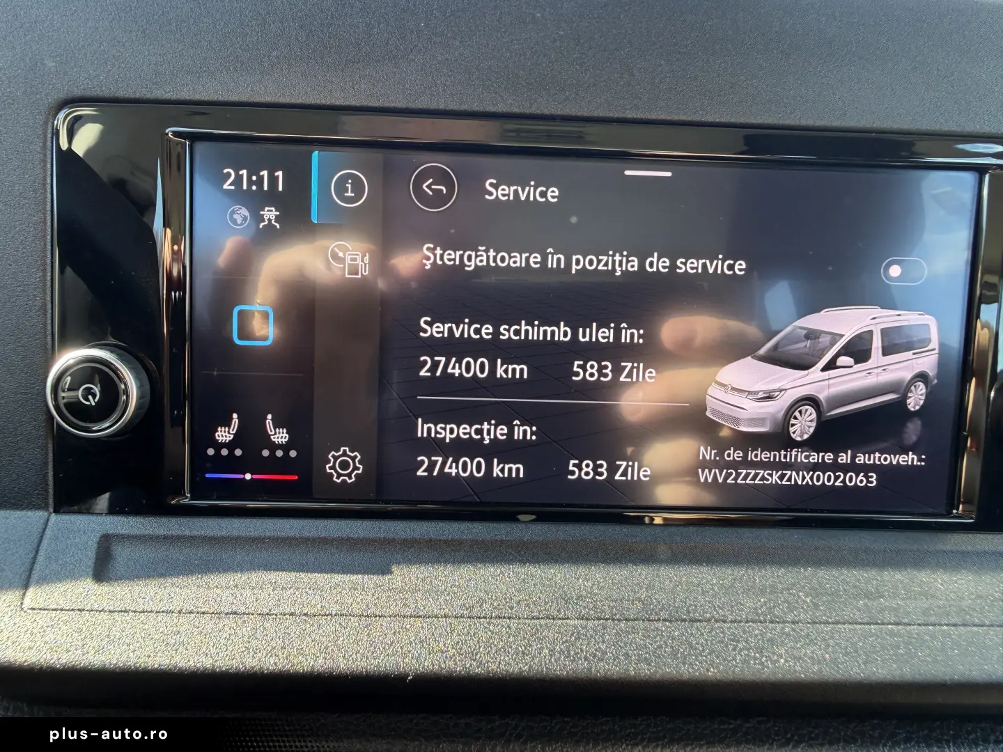 VW CADDY  2.0 TDI  5 locuri  12 luni garantie