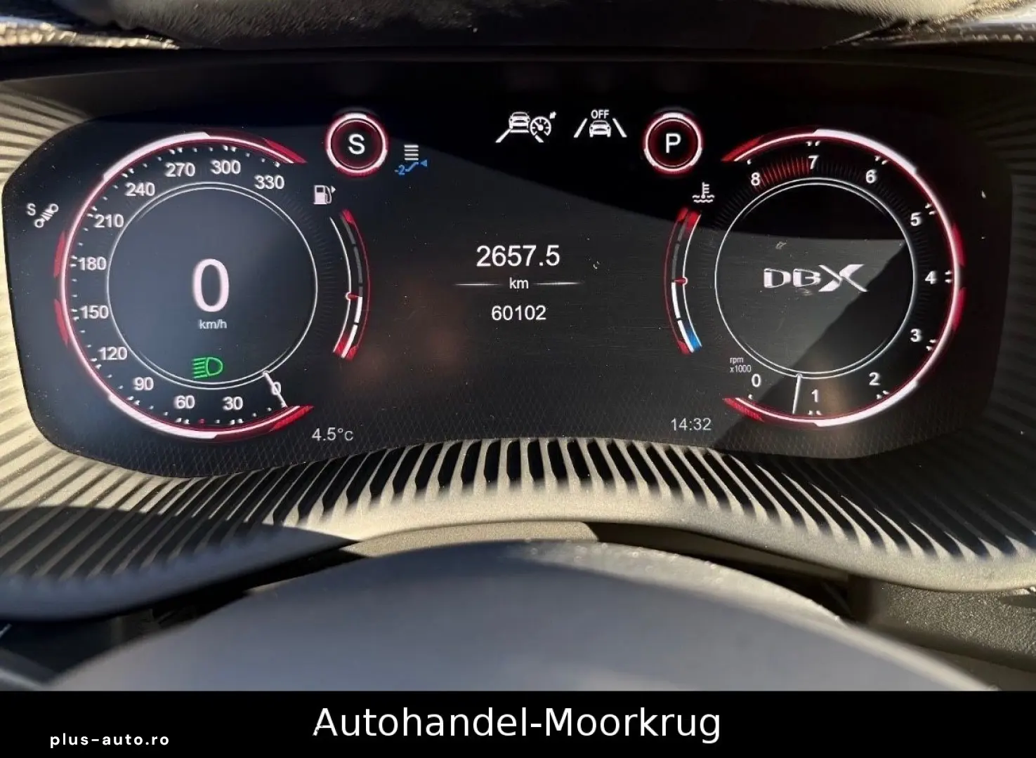 ASTON MARTIN DBX707 4.0 V8  Vollausstattung Carbon-Paket