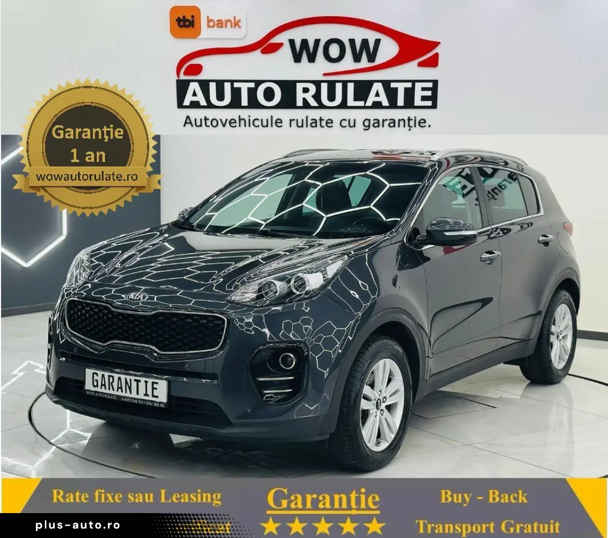 KIA SPORTAGE 2017 1.6i E6 Garantie 12 Luni Rate Avans 0 Doar