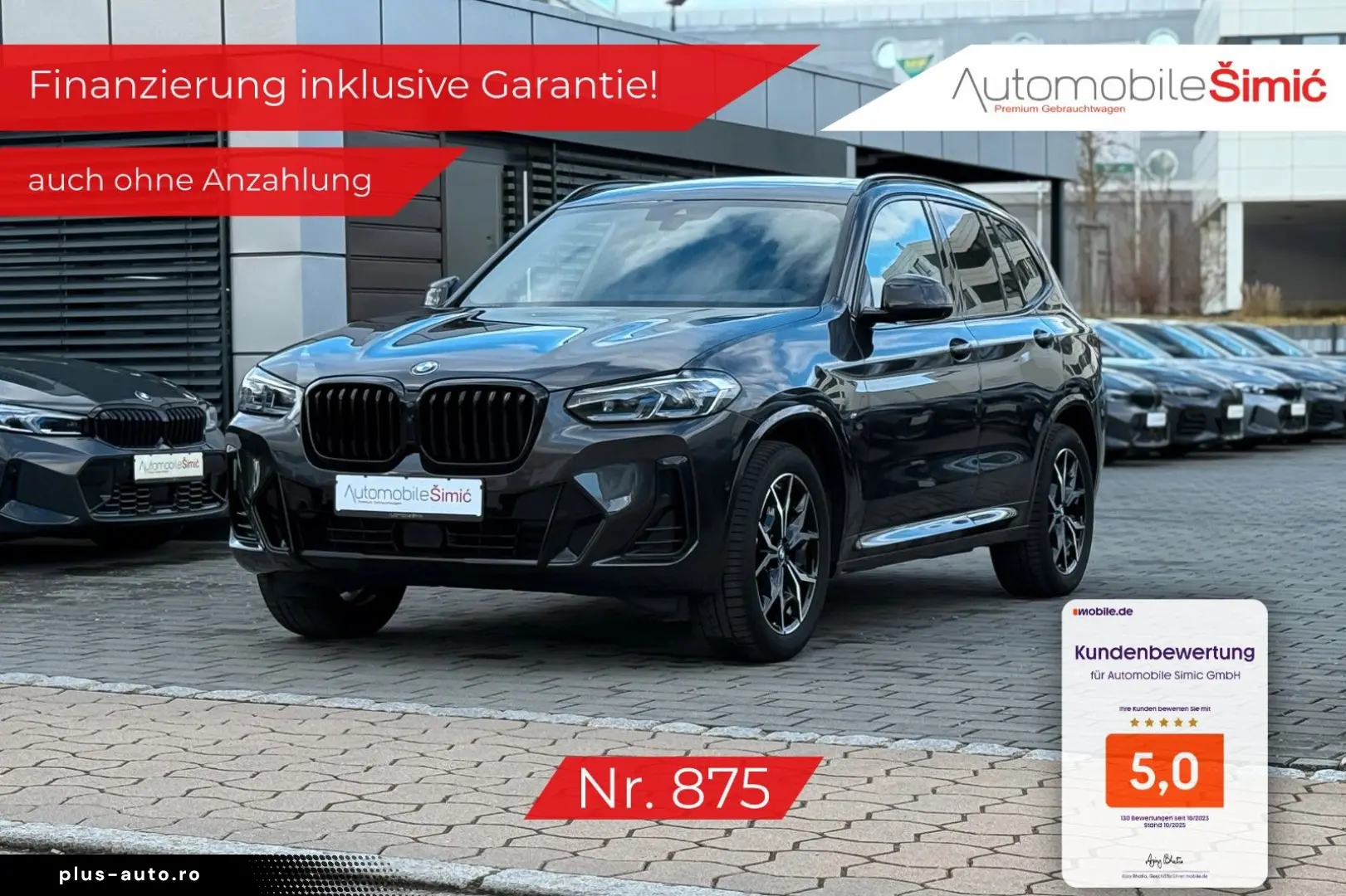 BMW X3 xD 20 i M Sport Laser Pano AHK HuD h k StHzg