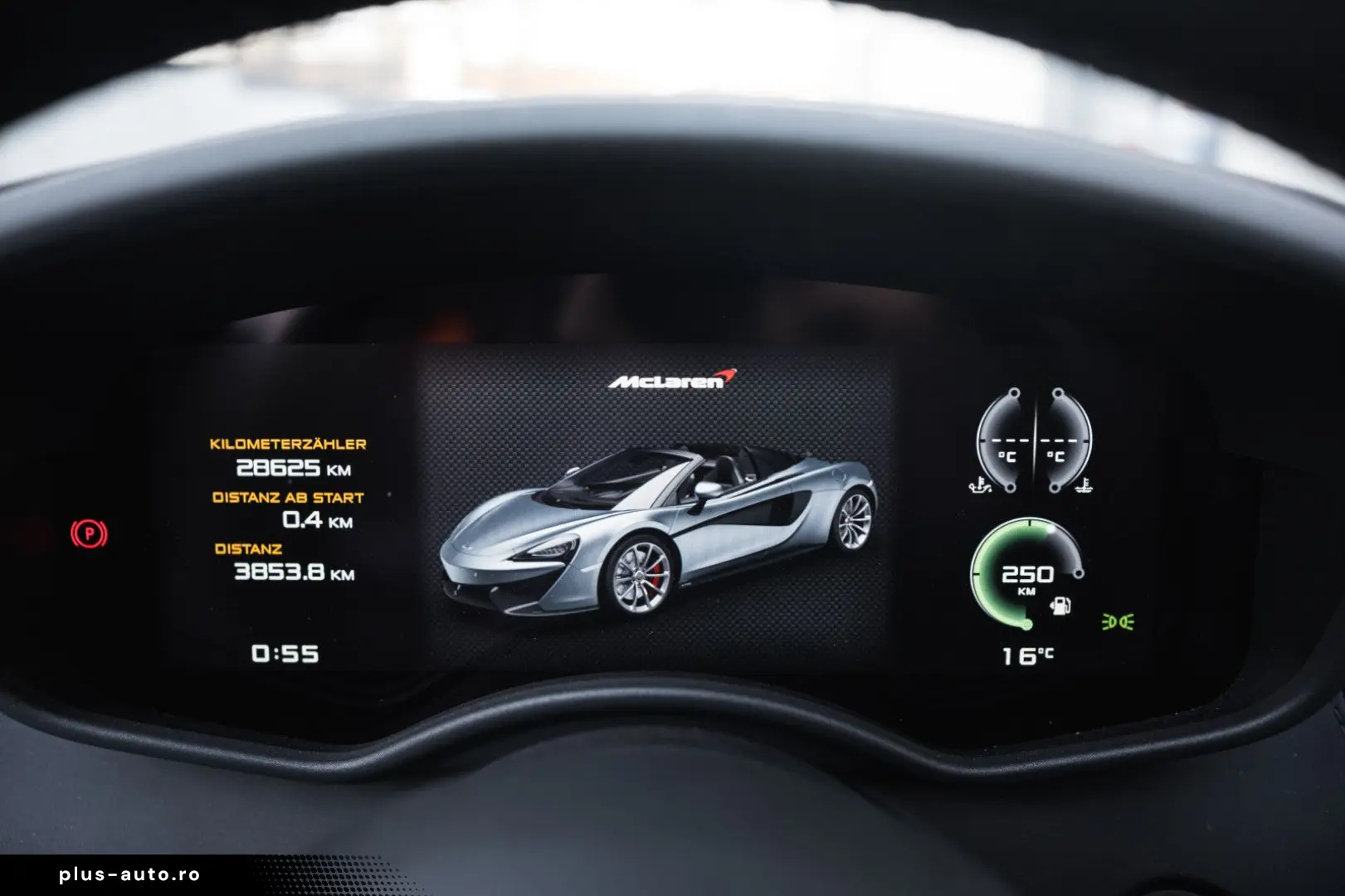 MCLAREN 570S Spider  Lift-el. Sitze-Kamera-B&W