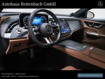 MERCEDES-BENZ E200 LIMO AMG STANDHZ 360 DISTR LEDER BRAUN