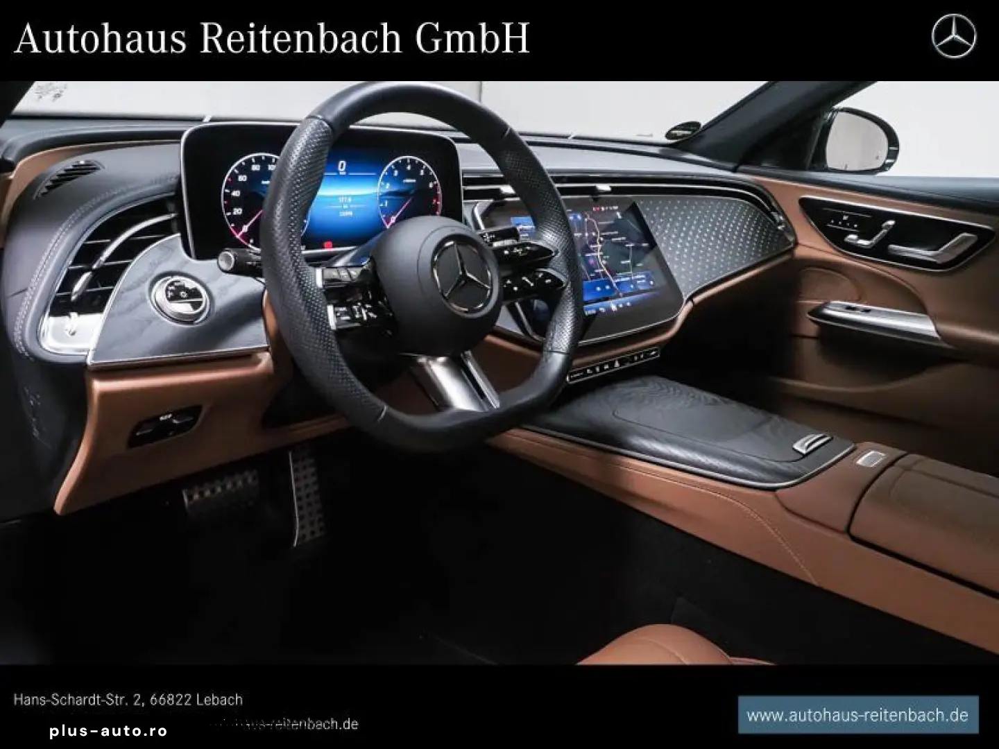 MERCEDES-BENZ E200 LIMO AMG STANDHZ 360 DISTR LEDER BRAUN