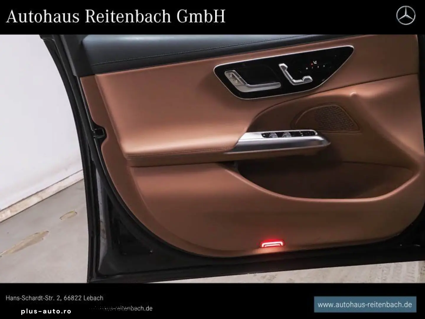 MERCEDES-BENZ E200 LIMO AMG STANDHZ 360 DISTR LEDER BRAUN