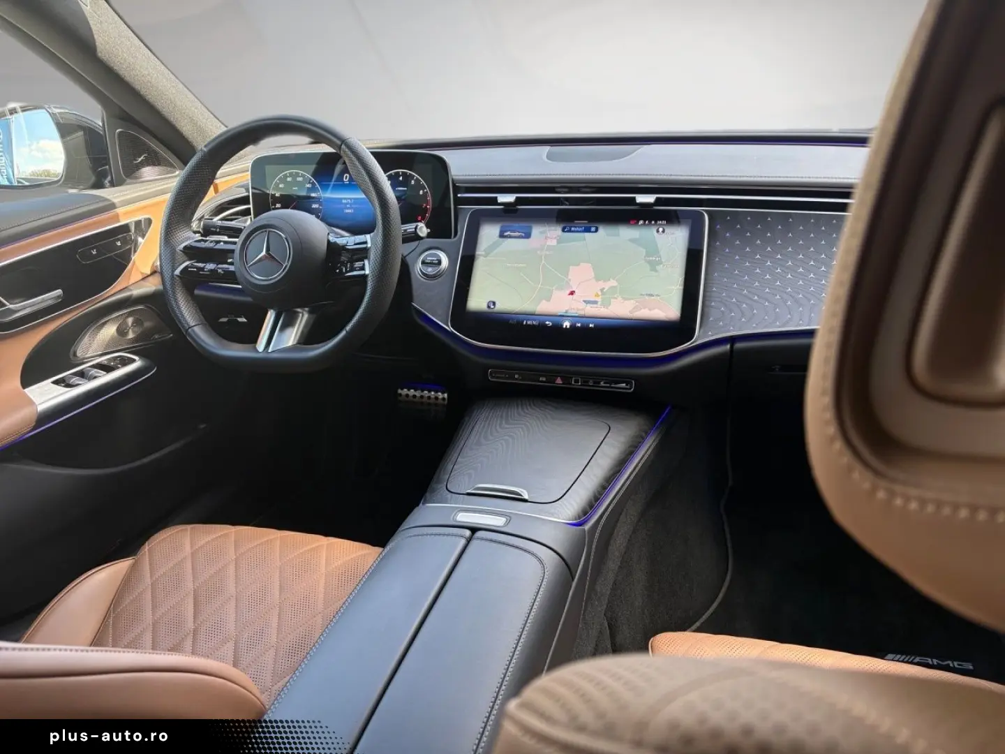 MERCEDES-BENZ E 200 AMG Night Leder braun Burmester 4D