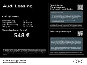 AUDI Q6 e-tron  S-line LED  Tech
