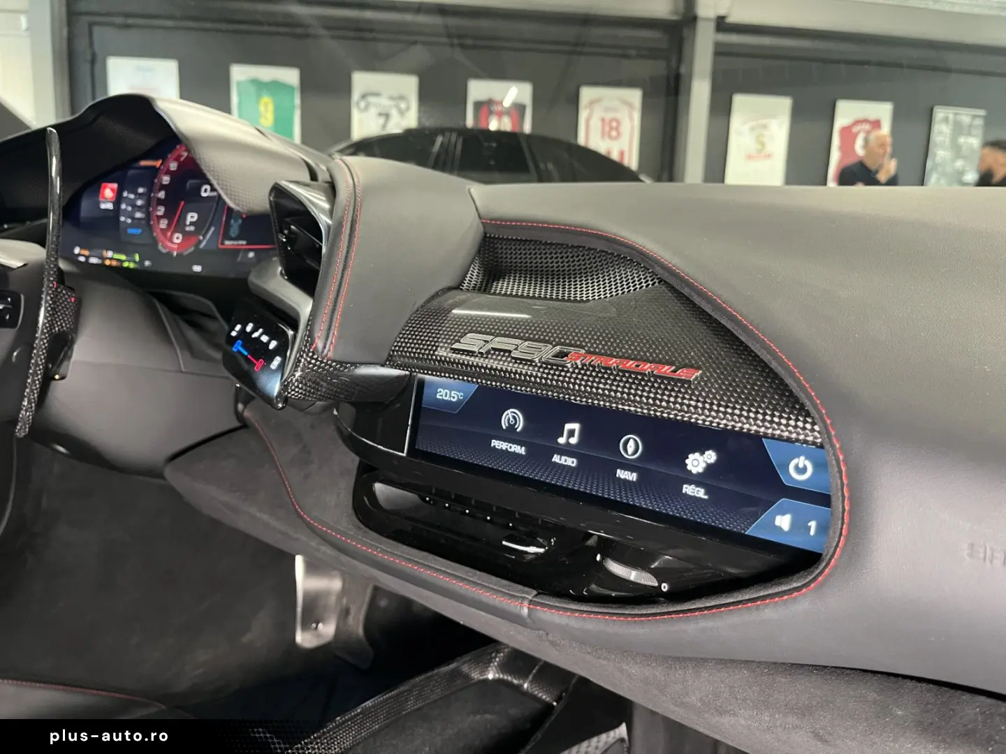 FERRARI SF90 Stradale DAYTONA RACING SEATS CARBON LIFT