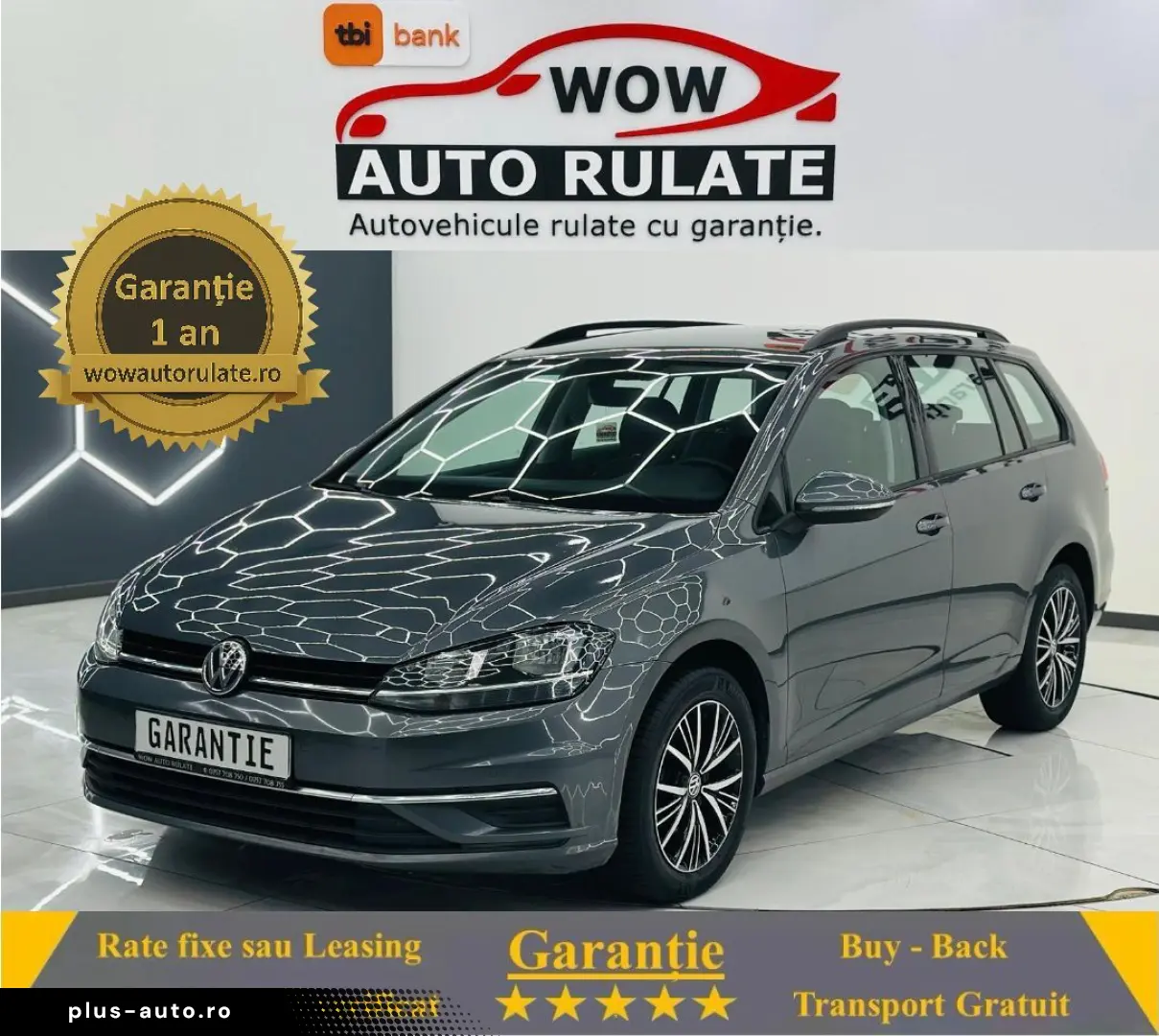 VOLKSWAGEN GOLF 2018 1.6D E6 Garantie 12 Luni Rate Avans 0 D