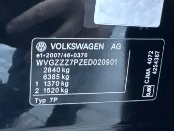 VOLKSWAGEN TOUAREG   FAB 11.2013   3.0 DIESEL 204CP   4X4