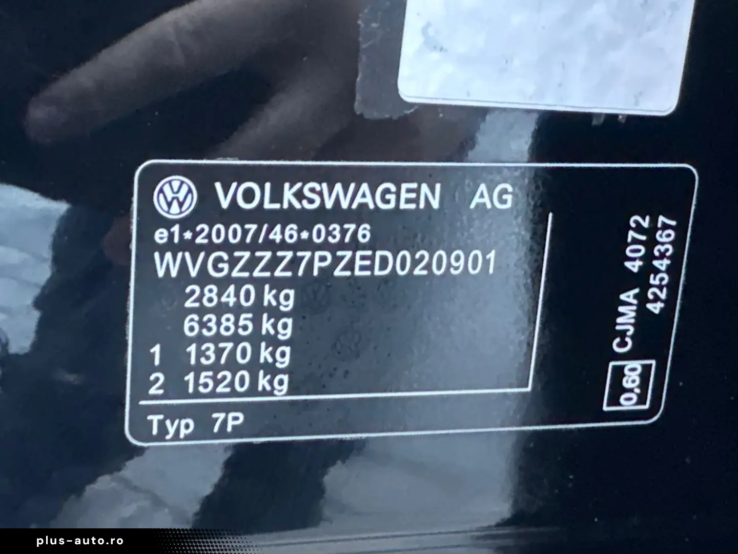 VOLKSWAGEN TOUAREG   FAB 11.2013   3.0 DIESEL 204CP   4X4