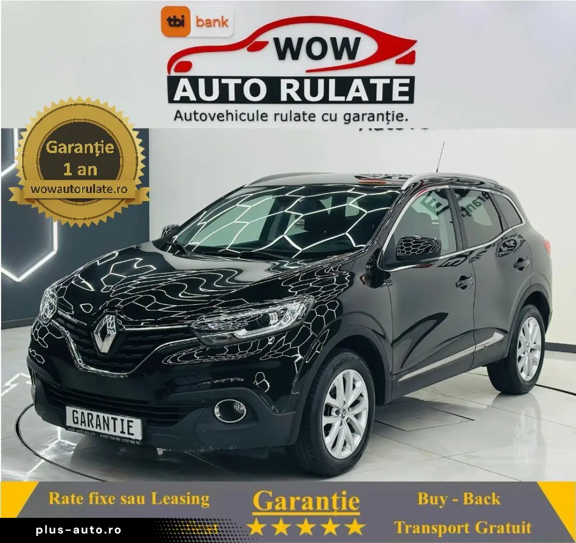 RENAULT KADJAR 2018 1.2i E6 Garantie 12 Luni Rate Avans 0 Do