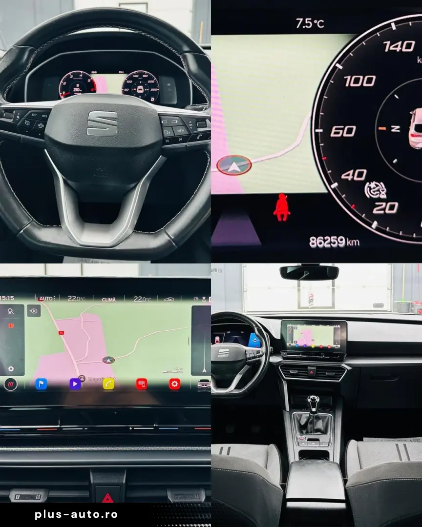 SEAT LEON 2022 1.6D E6 Garantie 12 Luni Rate Avans 0 Doar Cu