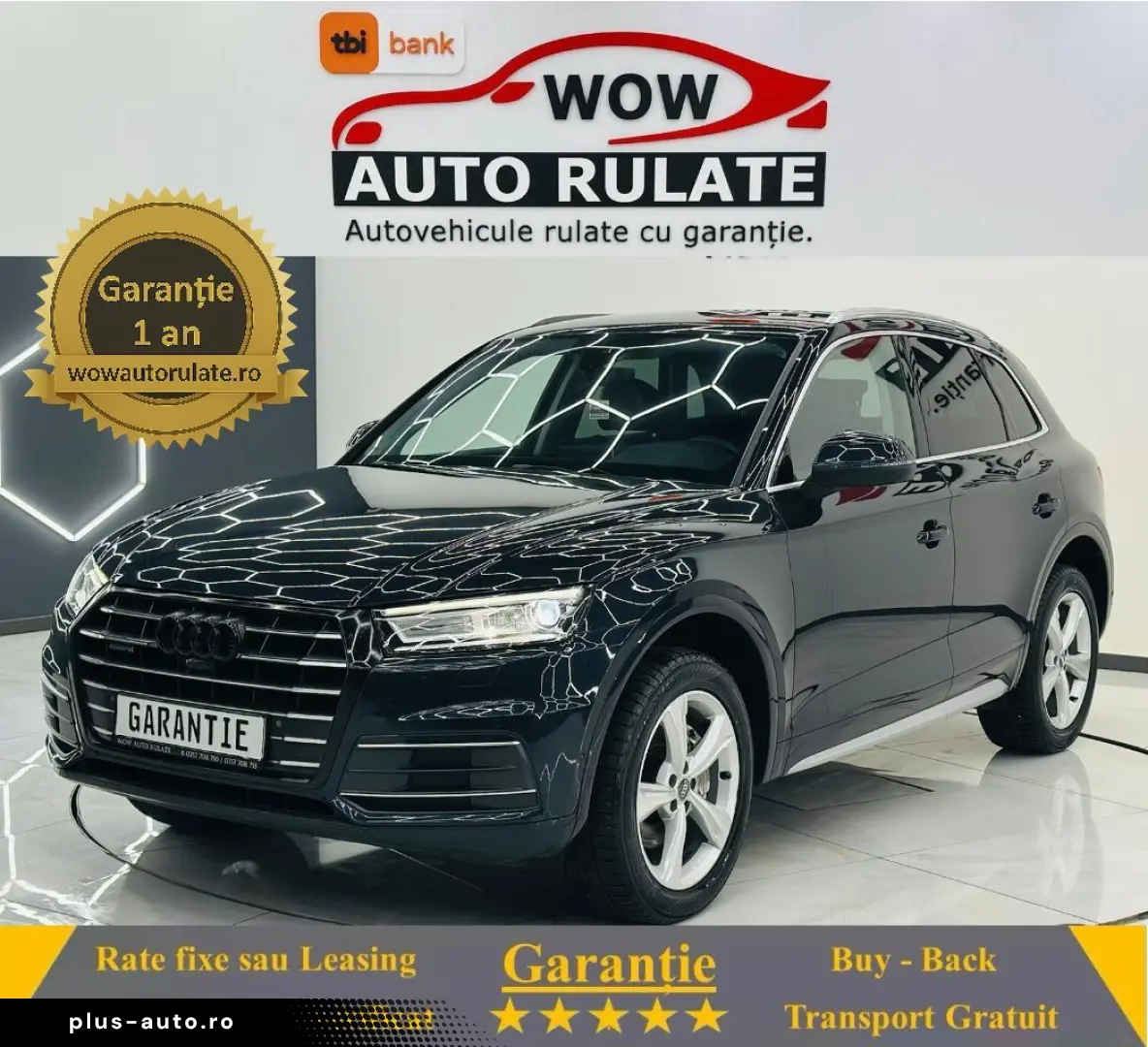 AUDI Q5 2017 2.0D E6 4x4 Garantie 12 Luni Rate Avans 0 Doar