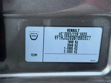 Dacia Duster   Fab- 06-2019   1.5 Diesel 116 CP   Euro 6