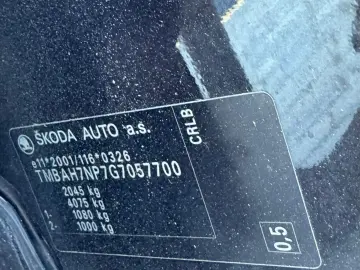 SKODA SUPERB   2.0 DIESEL 150CP  FAB 03.2016   EURO 6