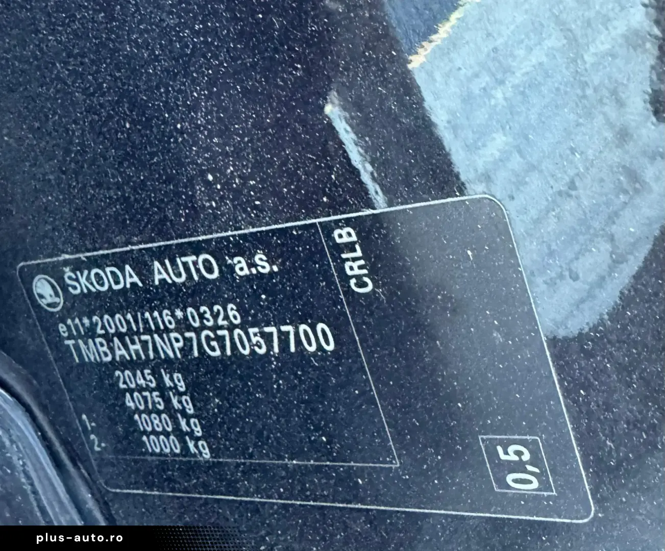 SKODA SUPERB   2.0 DIESEL 150CP  FAB 03.2016   EURO 6