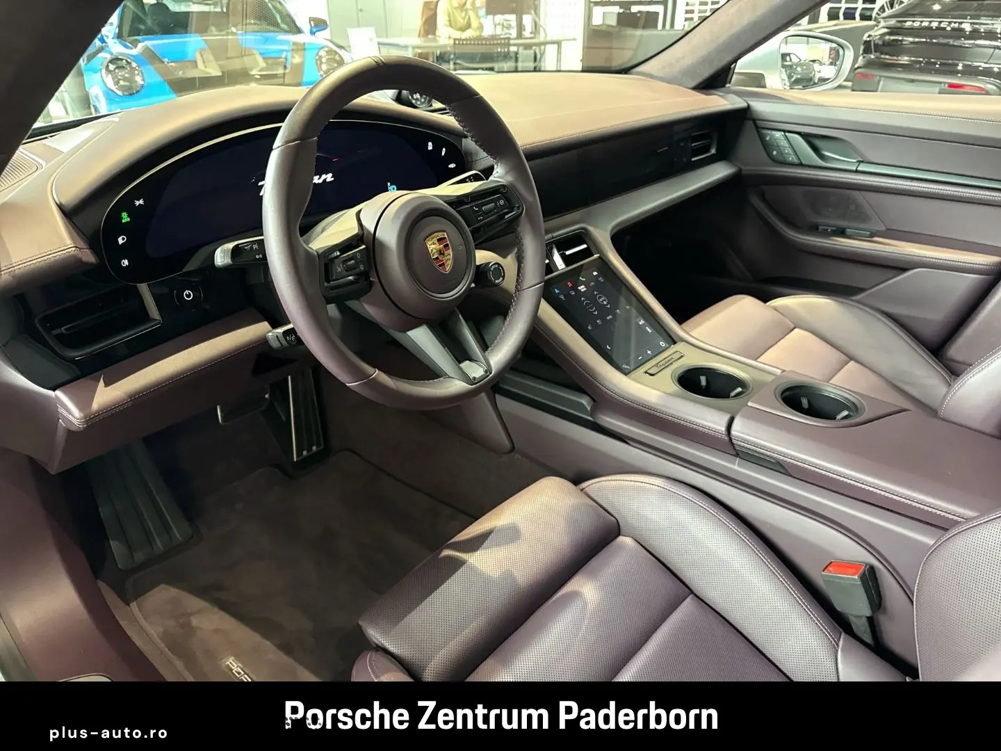 PORSCHE Taycan Turbo Leder-Brombeer InnoDrive Head-Up