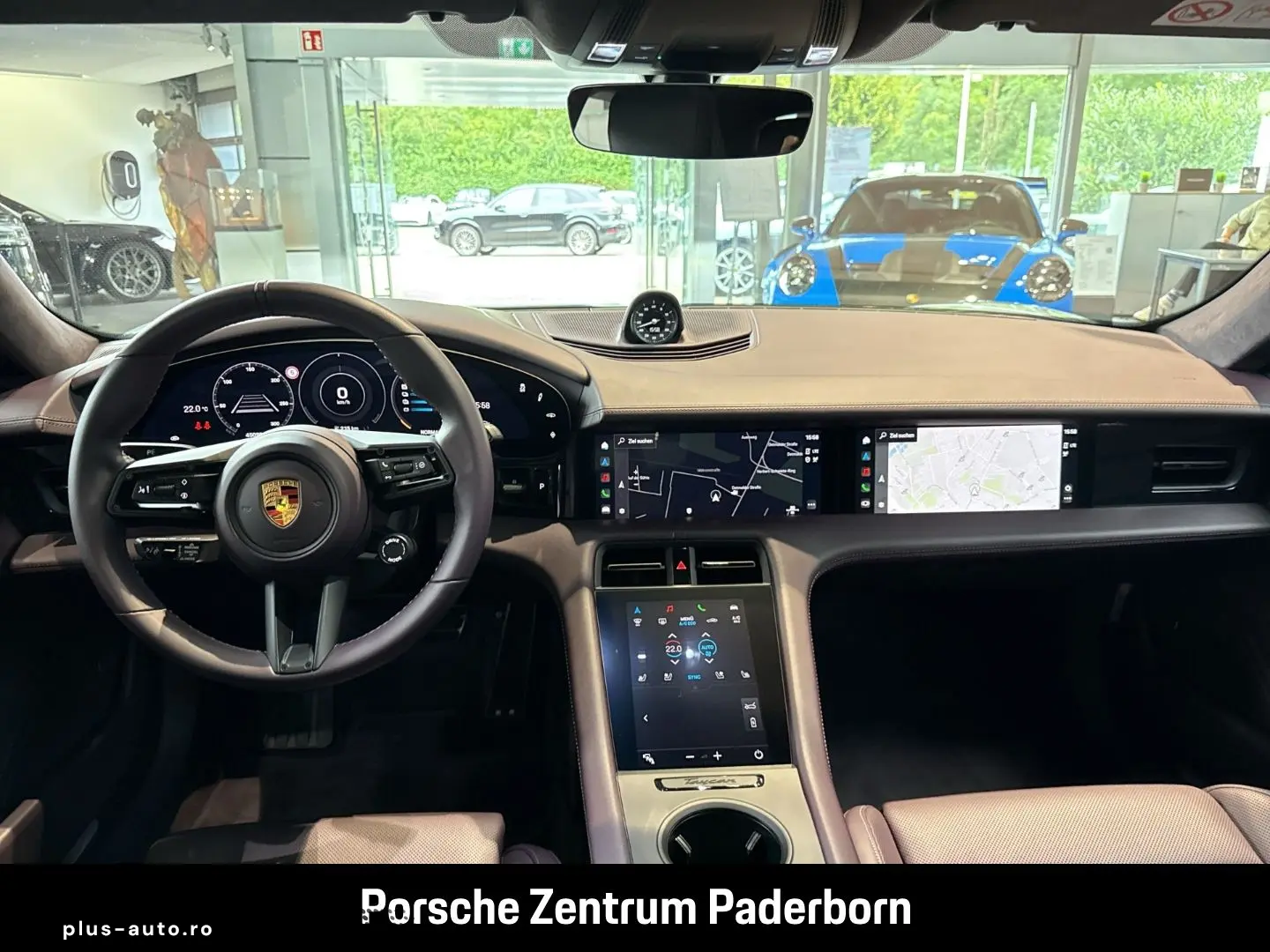 PORSCHE Taycan Turbo Leder-Brombeer InnoDrive Head-Up