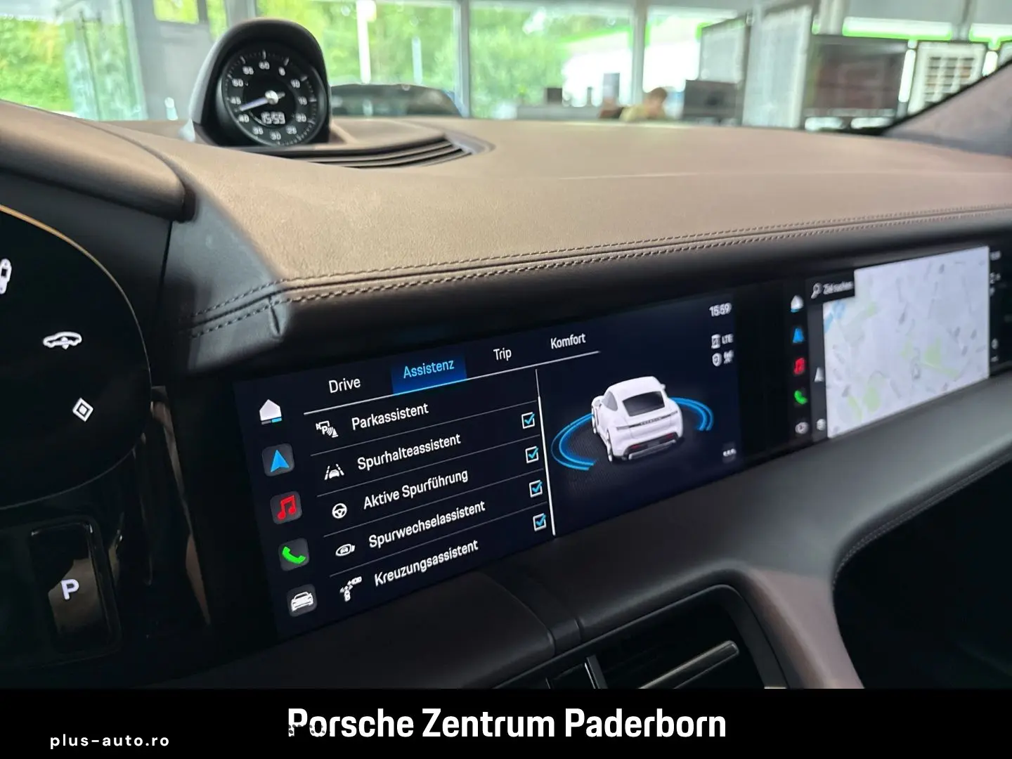 PORSCHE Taycan Turbo Leder-Brombeer InnoDrive Head-Up