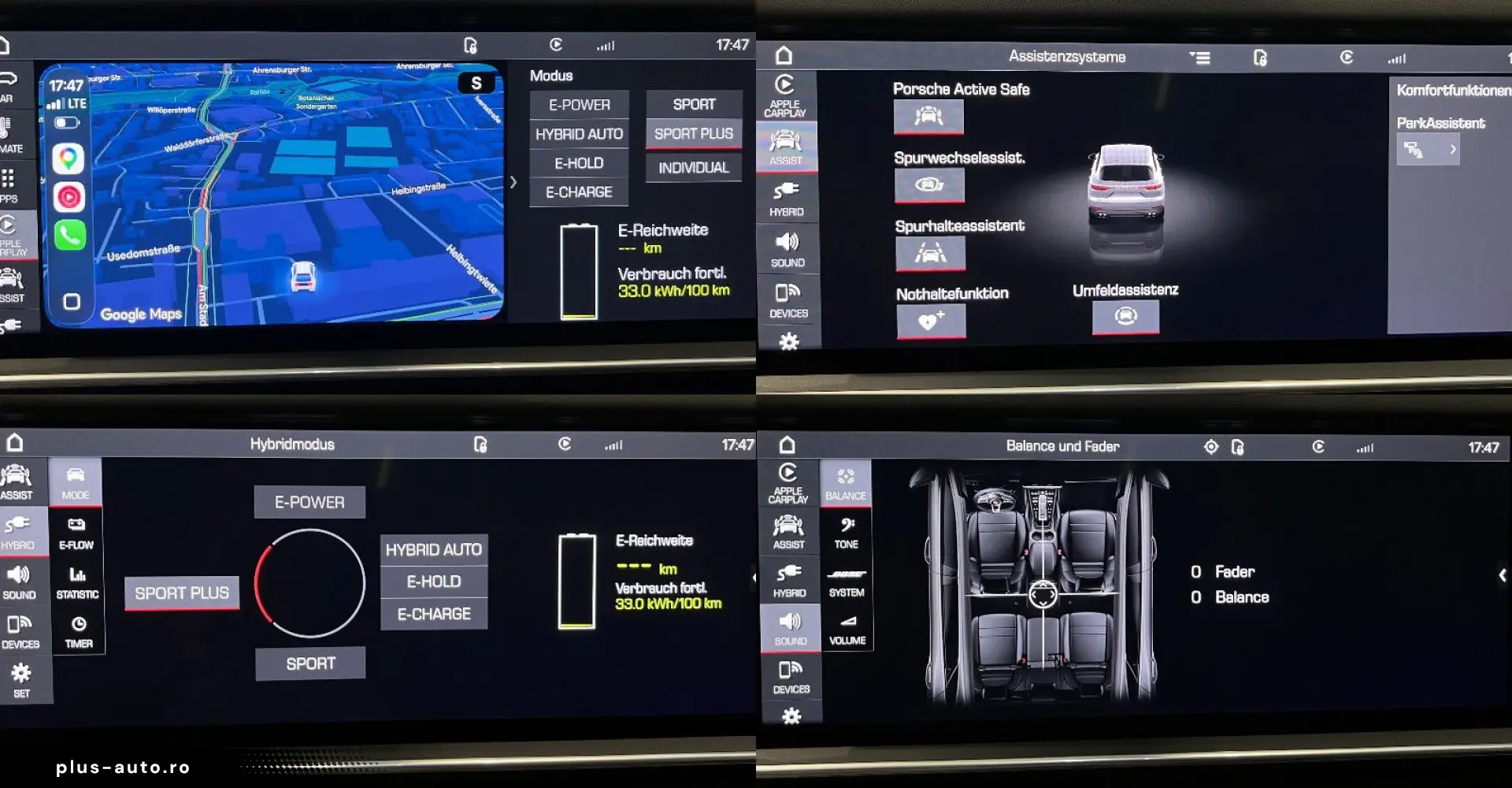 PORSCHE Cayenne E-Hybrid HUD SOFT LUFT MEMORY PANO BOSE