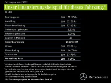 MERCEDES-BENZ G 500 PROFESSIONAL SUPERIOR Night I II…