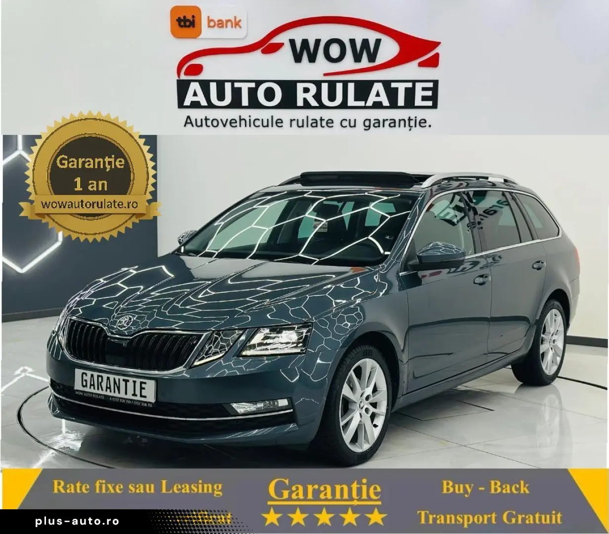 SKODA OCTAVIA 2019 1.6D E6 Garantie 12 Luni Rate Avans 0 Doa