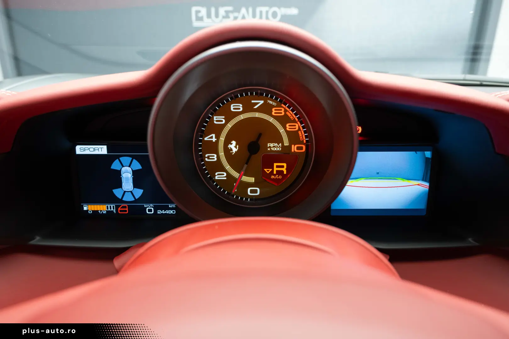 Ferrari 488 GTB LIFT JBL Camera Daytona Seats