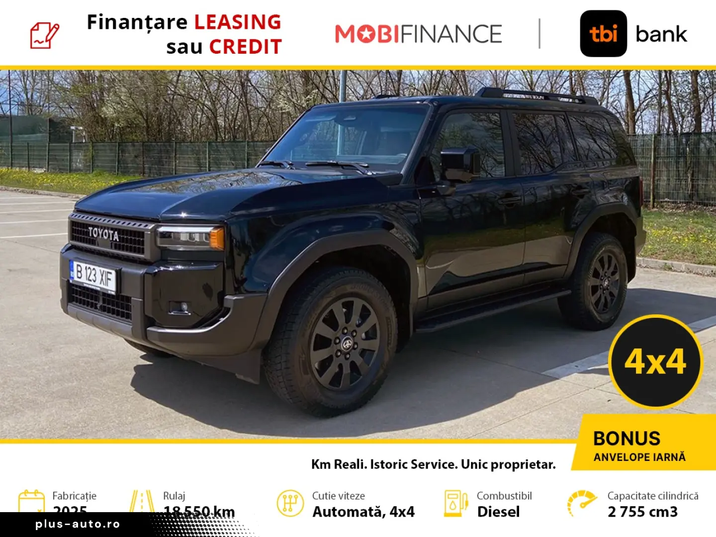 Toyota Land Cruiser 2.8l D-4D 204 CP A T 7 locuri Executive