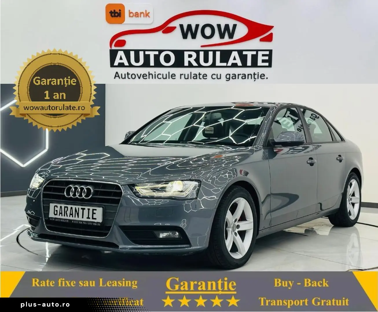 AUDI A4 2015 2.0D E6 Garantie 12 Luni Rate Avans 0 Doar Cu B