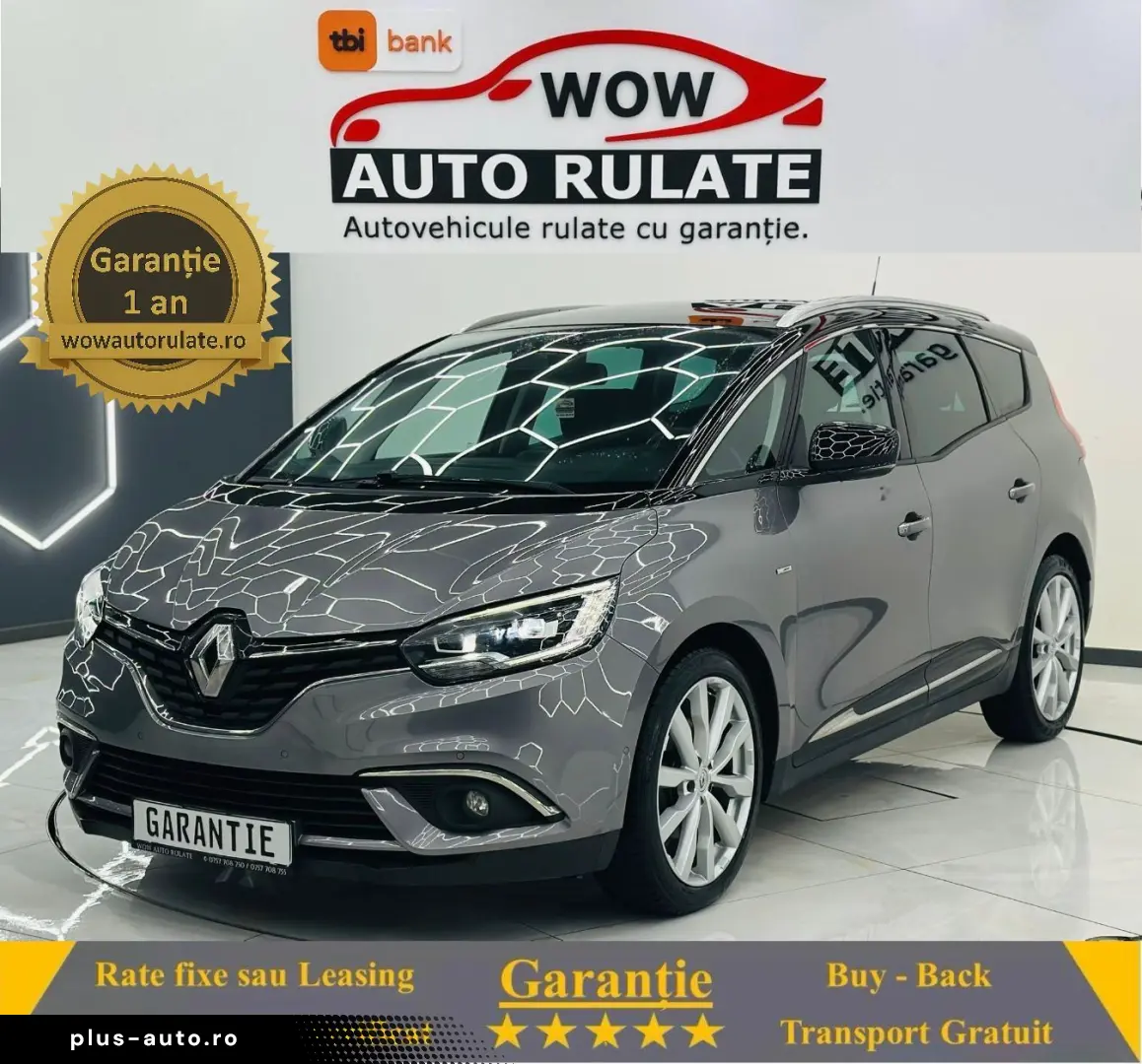RENAULT SCENIC 2017 1.2i E6 Garantie 12 Luni Rate Avans 0 Do