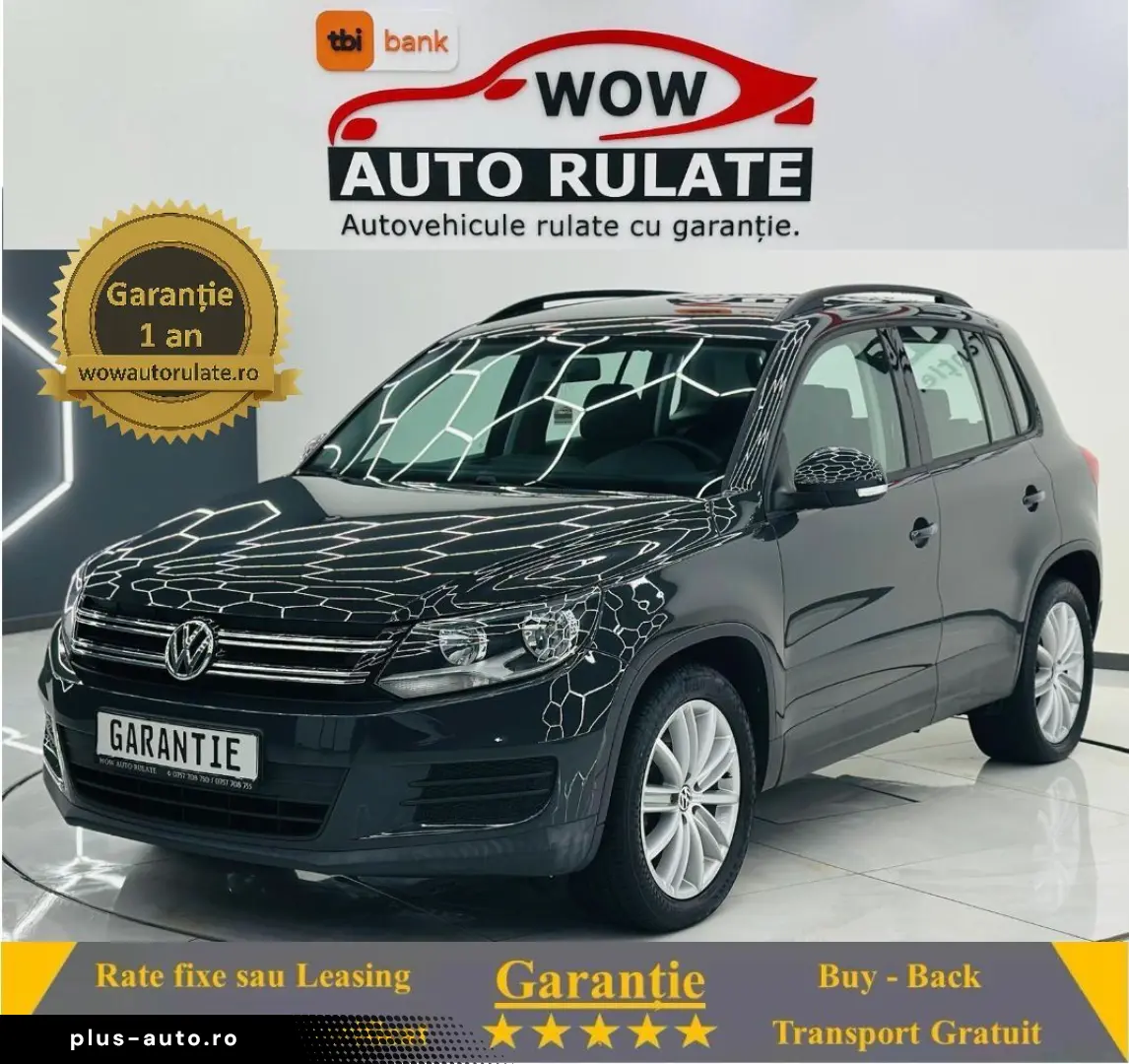 VOLKSWAGEN TIGUAN 2015 2.0D E5 Garantie 12 Luni Rate Avans 0