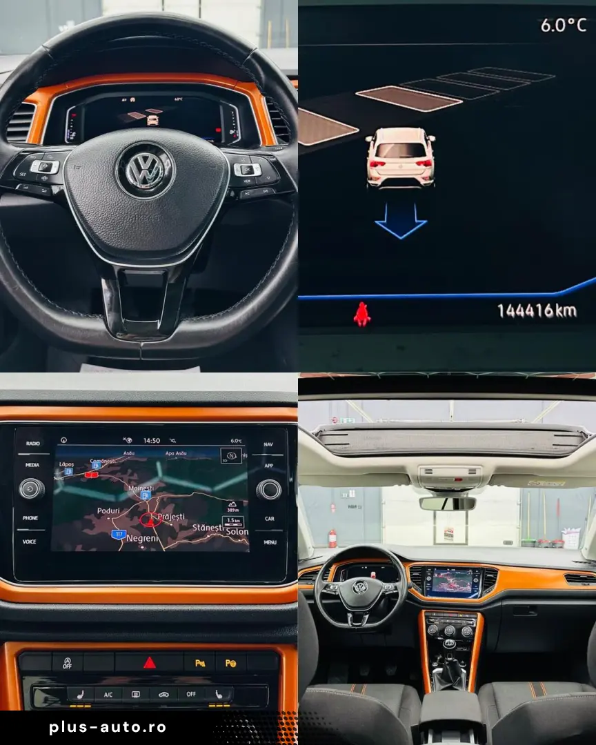 VOLKSWAGEN T-ROC 2019 1.6D E6 R-Line Garantie 12 Luni Rate A