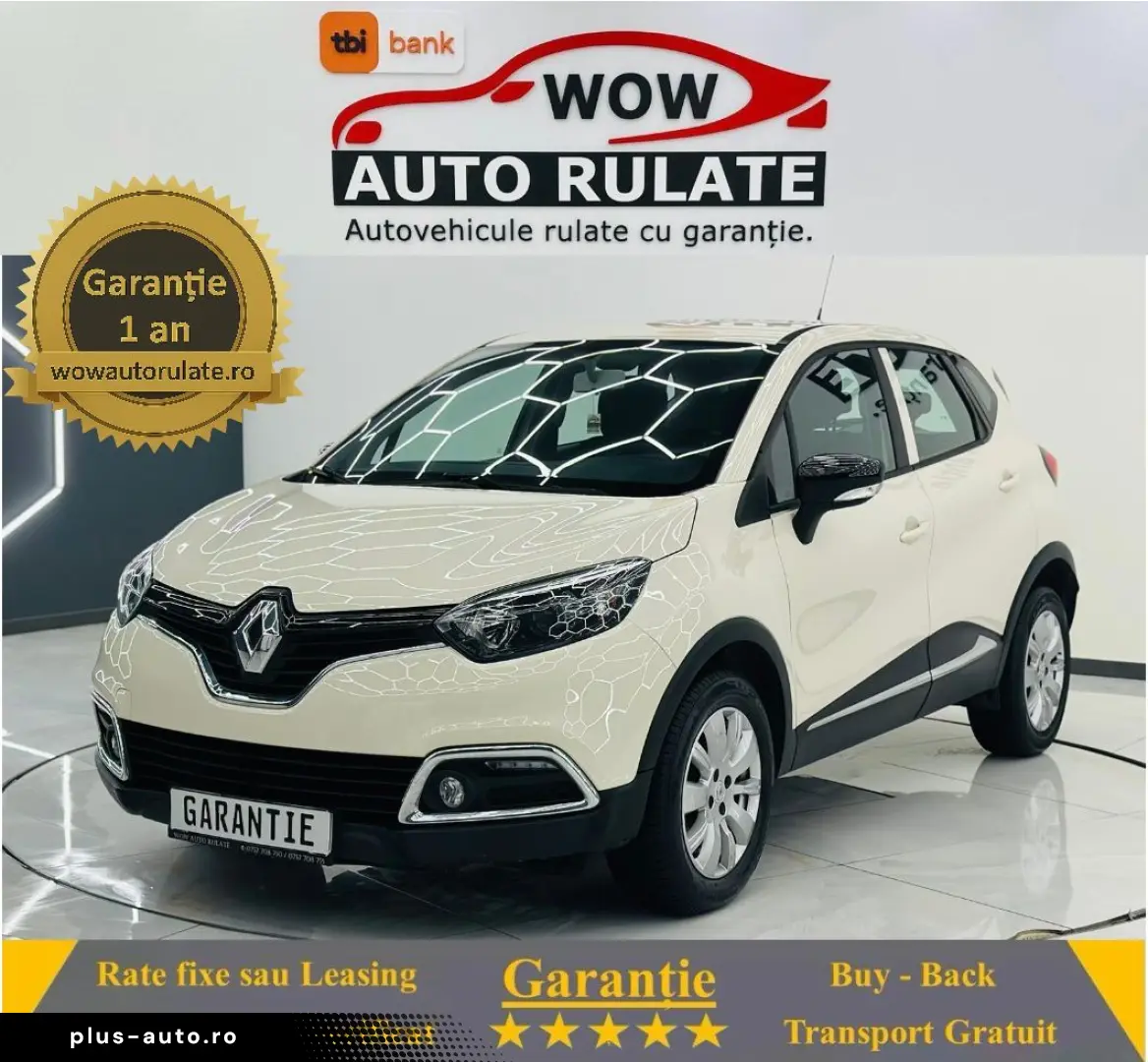RENAULT CAPTUR 2016 0.9i E6 Garantie 12 Luni Rate Avan 0 Doa