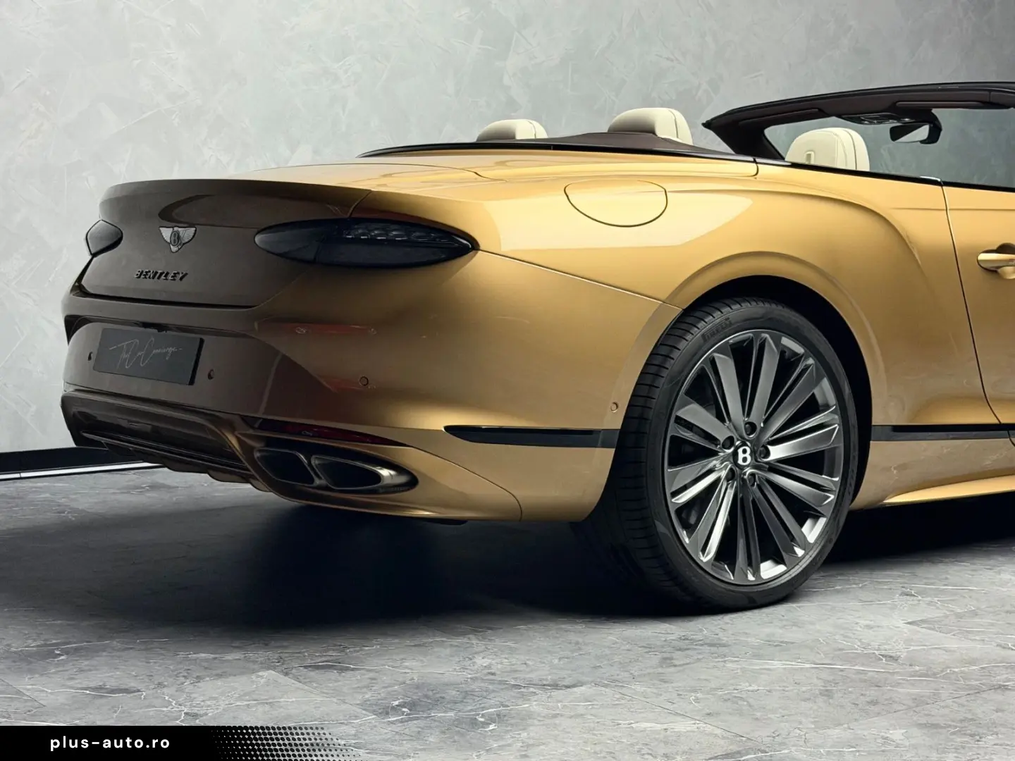 BENTLEY Continental GTC Speed First Edition V8 AKRAPOVIC